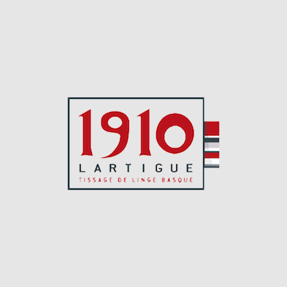 lartigue 1910 tissage de linge basque et accessoire client de l'agene webmarketing et social media management à paris, bayonne, biarritz, anglet